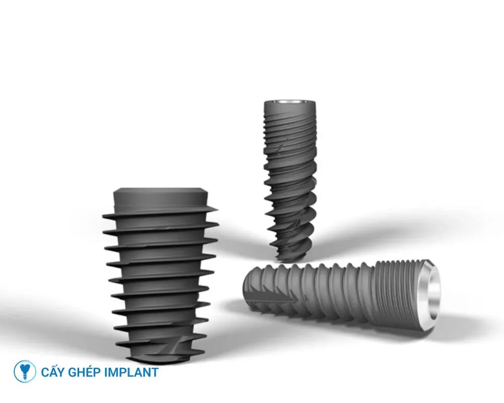 các loại trụ implant