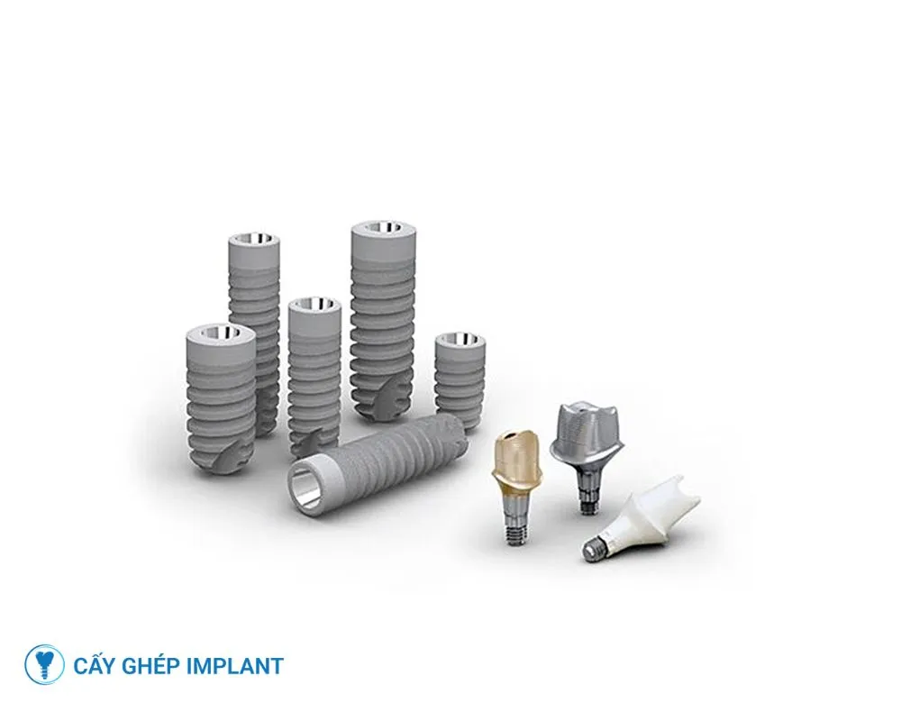 các loại trụ implant